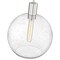 Z-Lite Margo 1 Light Pendant, Brushed Nickel And Clear Seedy 7501P14-BN - alternate 2
